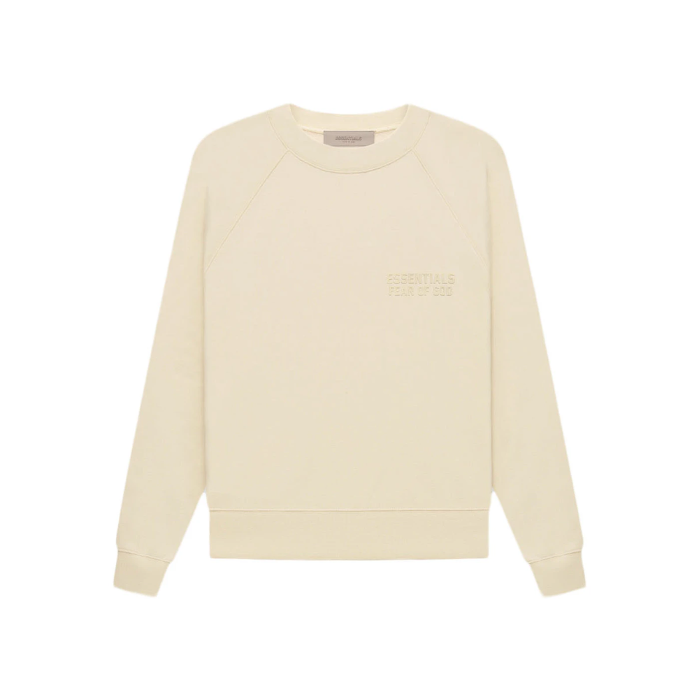 ESSENTIALS BY FEAR OF GOD CREWNECK EGG SHELL