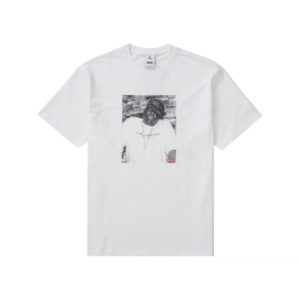 SUPREME X JORDAN BIGGIE WHITE TEE