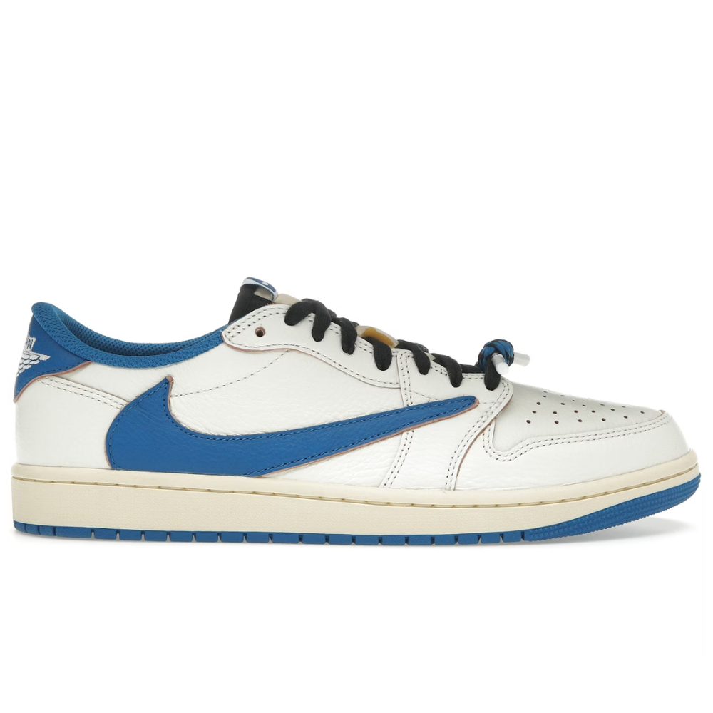 JORDAN 1 LOW X FRAGMENT X TRAVIS SCOTT SAIL MILITARY BLUE