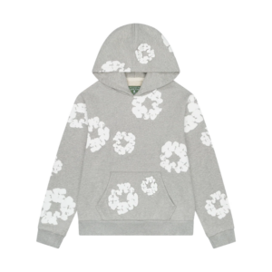 DENIM TEARS THE COTTON WREATH HOODIE GREY